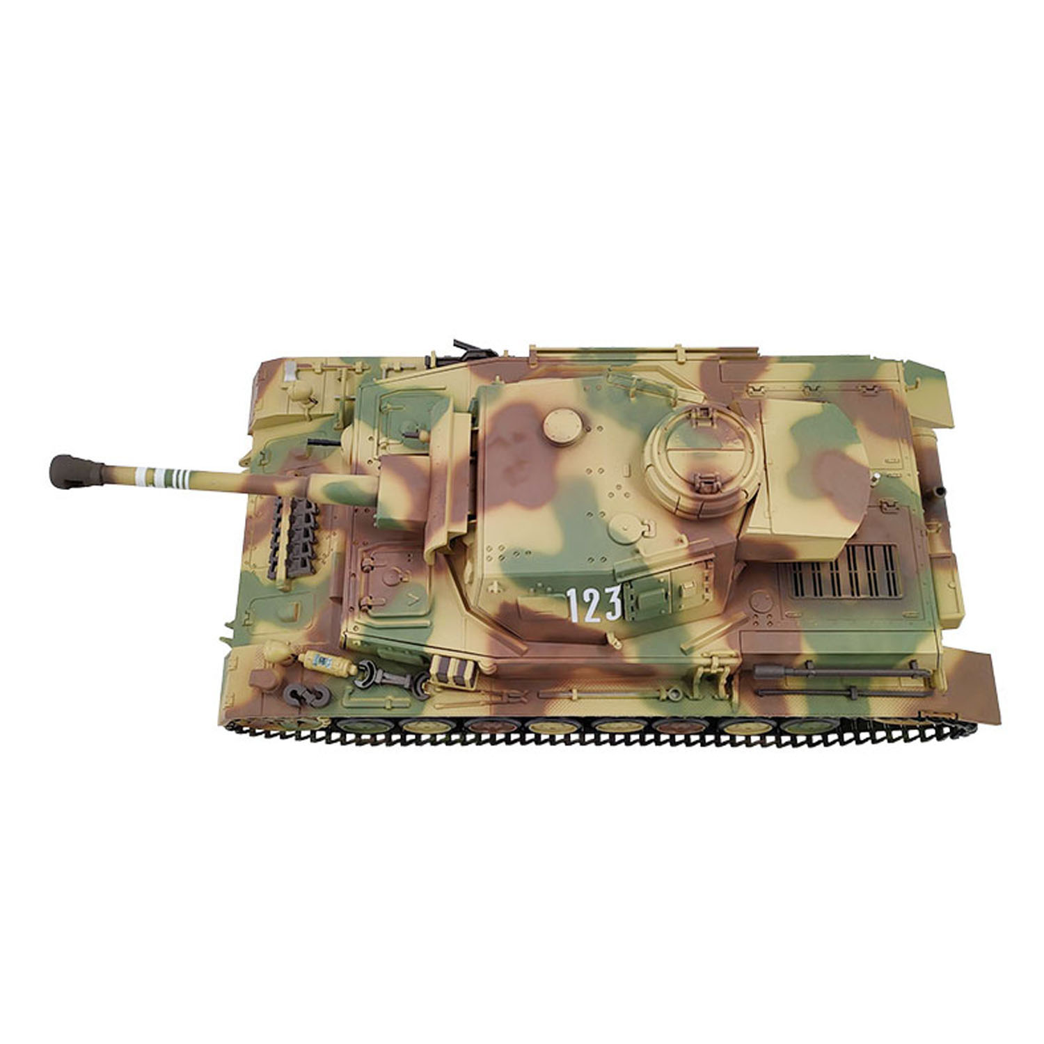 Rc Hobby Tank - Zabawka 1:16 7.0 Wojskowy Czołg RC
