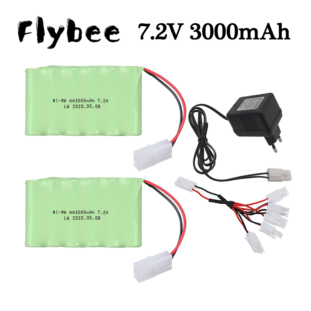 Rc Hobby Tank - (Wtyczka Tamiya) Akumulator 3000mah 7.2V do