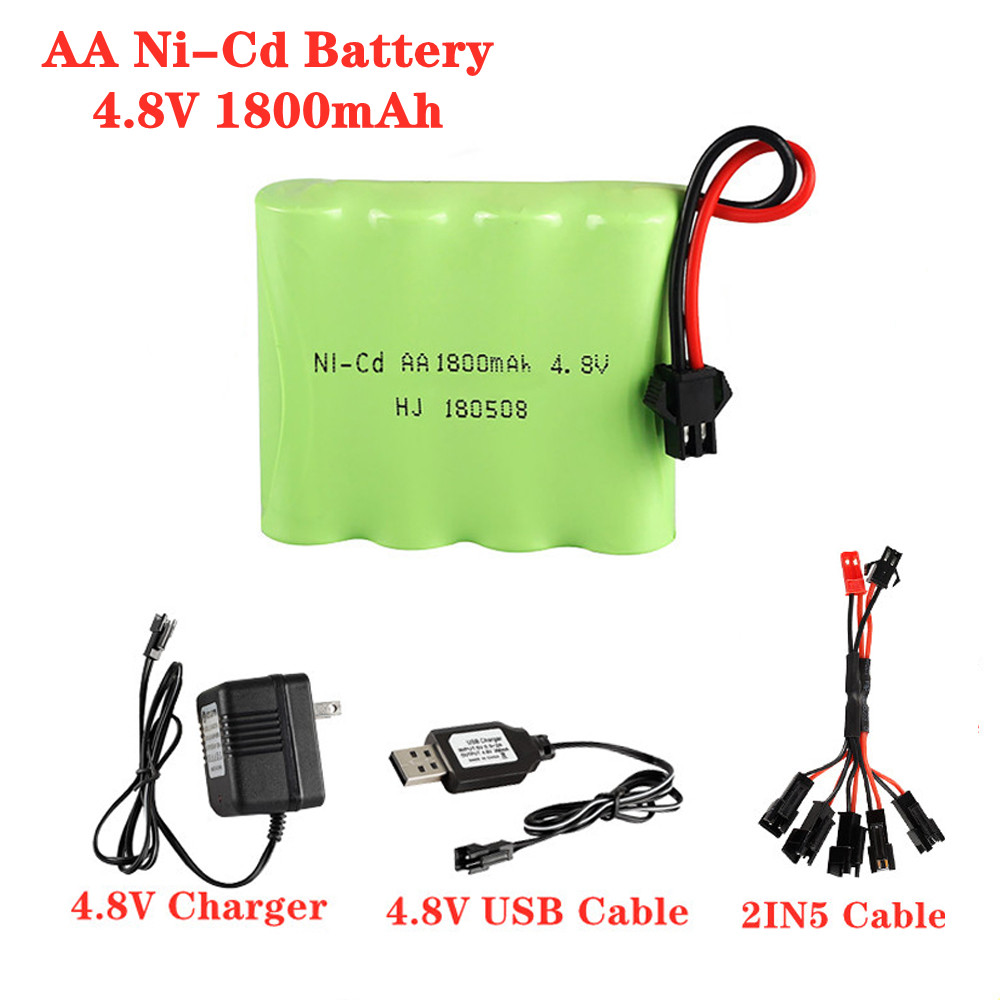 Rc Hobby Tank - Akumulator 4,8 V 1800 mAh Ni-Cd