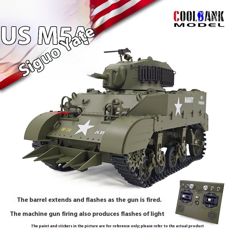 1:16 Rc Tank Usa Stuart M5a1 L – Rc Hobby Tank recenzja i cena