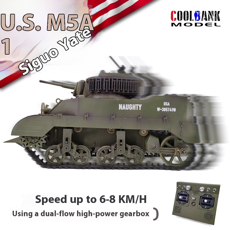 1:16 Rc Tank Usa Stuart M5a1 L – Rc Hobby Tank recenzja i cena
