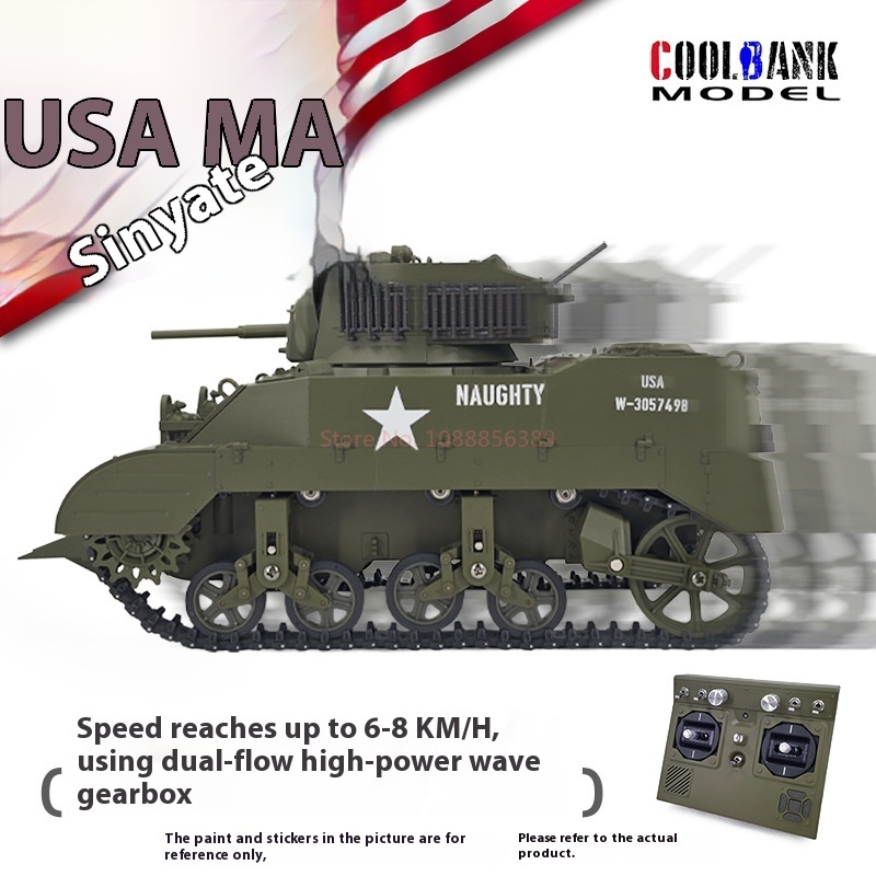 1:16 Rc Tank Usa Stuart M5a1 L – Rc Hobby Tank recenzja i cena
