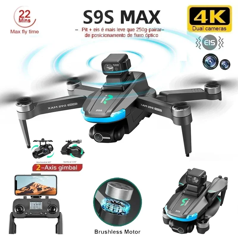 NOWOŚĆ S9S MAX MINI Drone 4K 2 – Top Rc Hobby Mini Xcub recenzja i cena