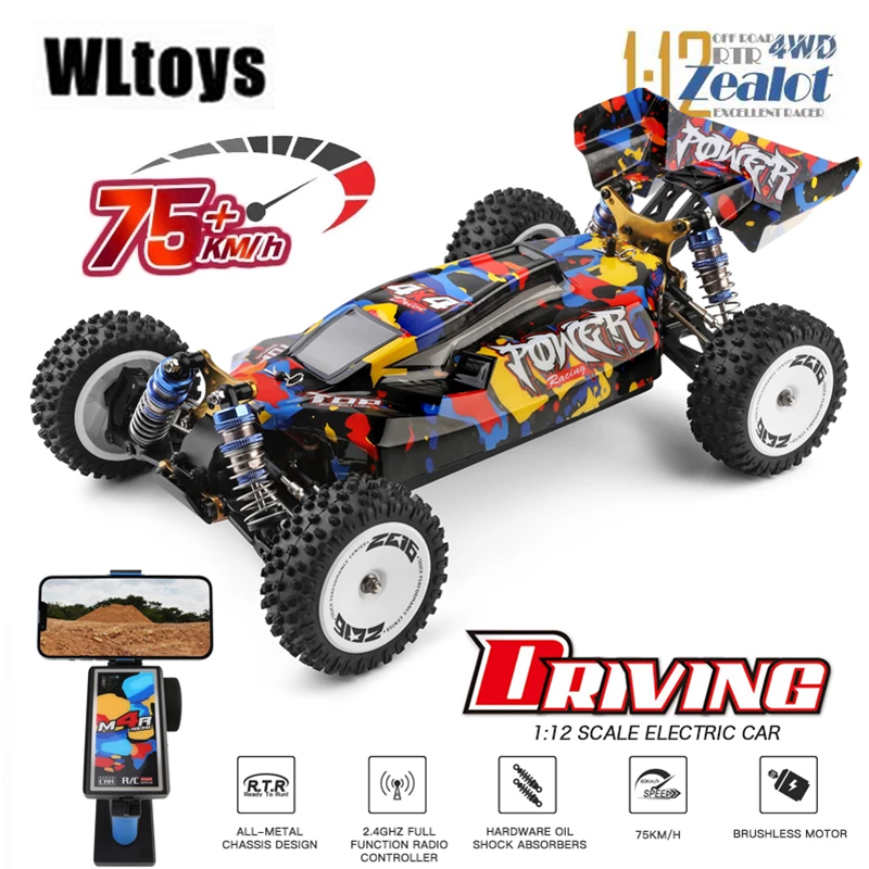 WLtoys 124017 124007   75KM/H  – Rc Hobby France recenzja i cena