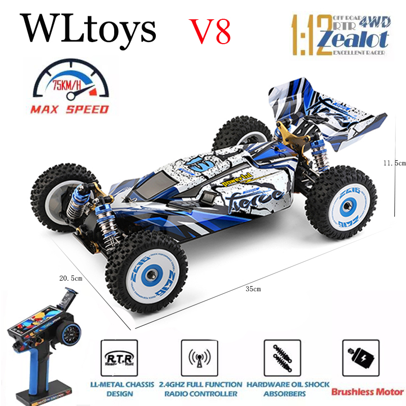 WLtoys 124017 124007   75KM/H  – Rc Hobby France recenzja i cena