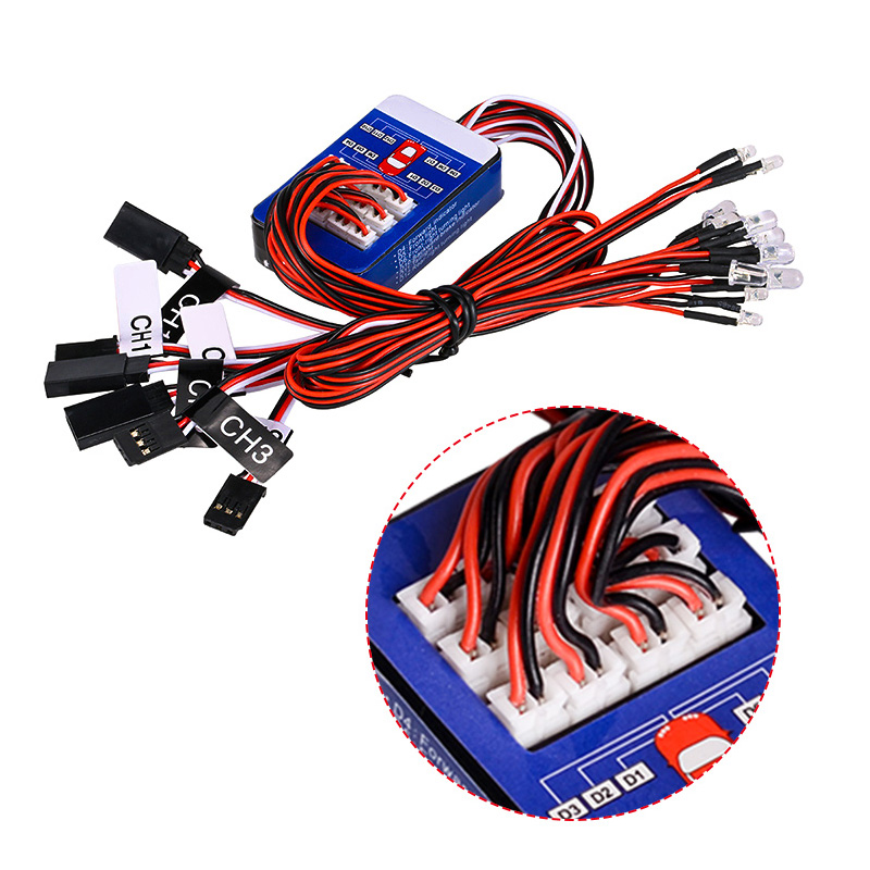 Zestaw oświetlenia RC 12 LED,  – Rc Hobby Drift Car recenzja i cena
