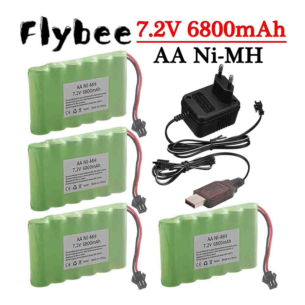 Akumulator Ni-MH 7.2V 6800mAh  – Rc Hobby Tank recenzja i cena