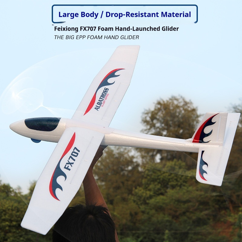 Szybowiec ze stałym skrzydłem  – Rc Glider Foam Wing recenzja i cena