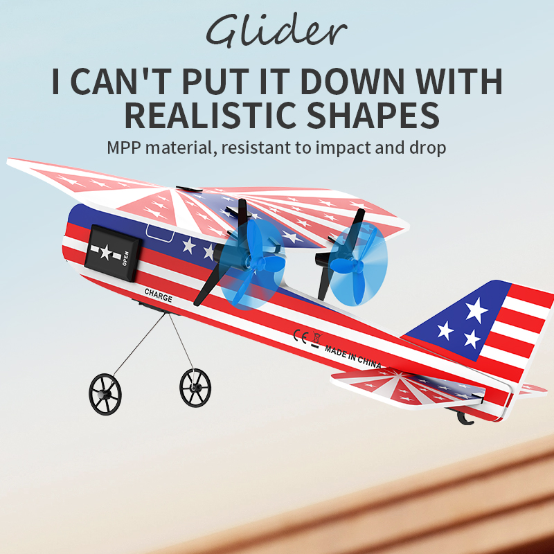 Mini samolot RC 2.4G 2CH stałe – Rc Glider Foam Wing recenzja i cena